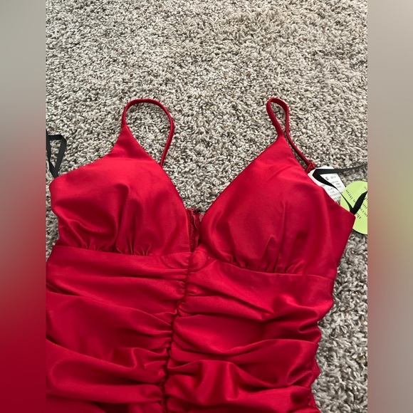 Curves Ahead Shirred Mini Dress - Picture 7 of 7